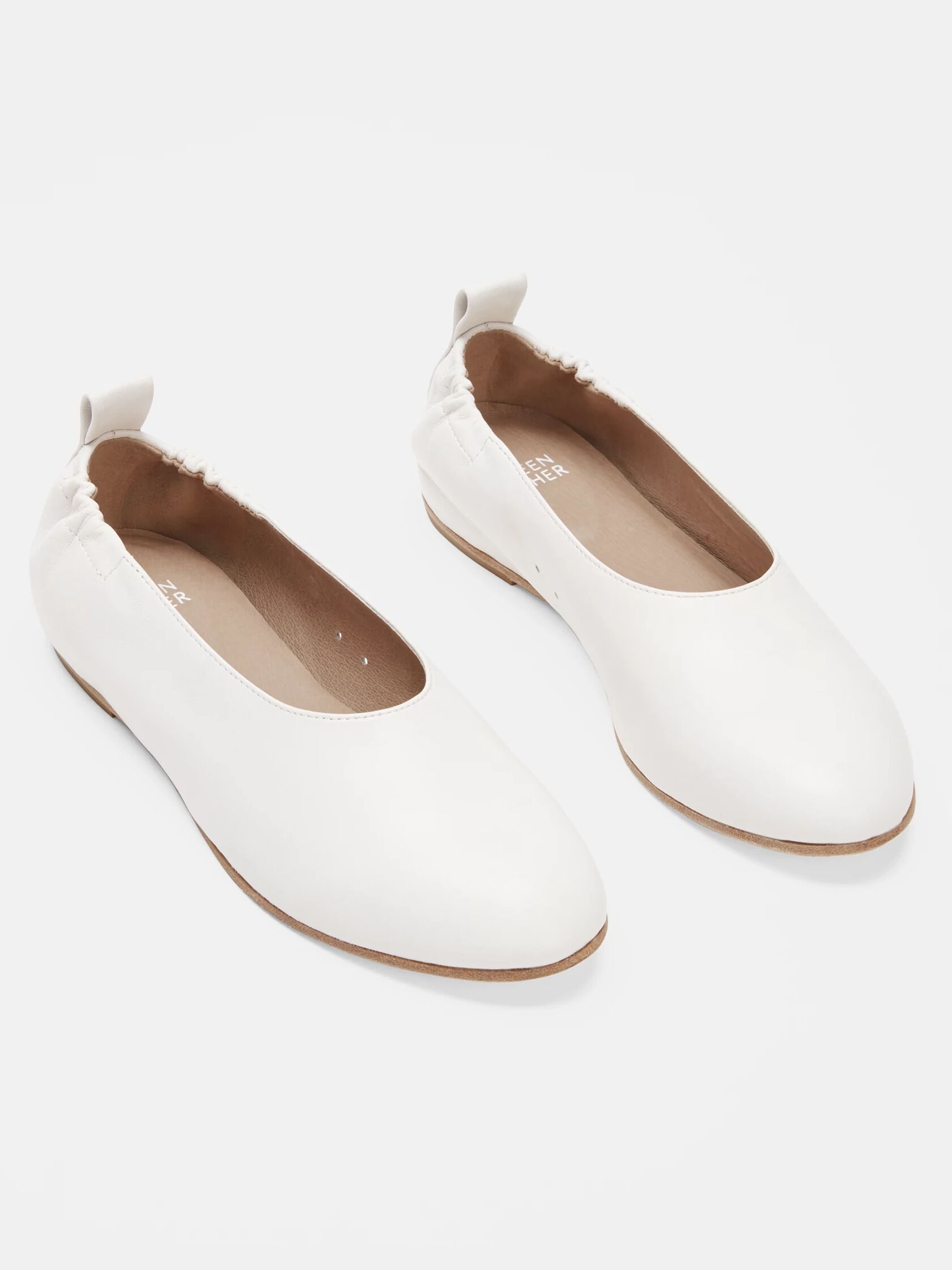 Naomi Nappa Leather Ballet Flat