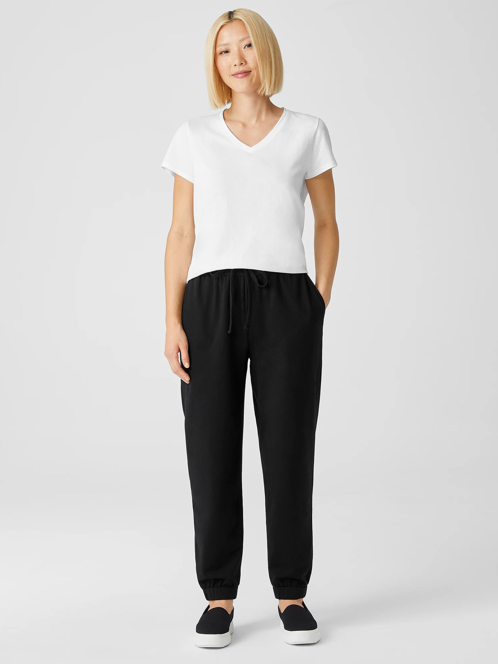 Traceable Cotton Jersey Jogger Pant