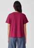 Organic Linen Jersey Crew Neck Tee
