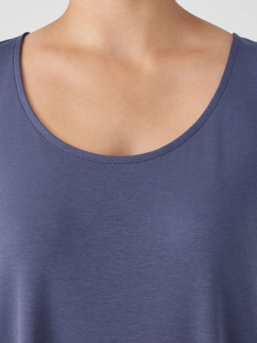 Organic Cotton Interlock Tank Sleep Dress