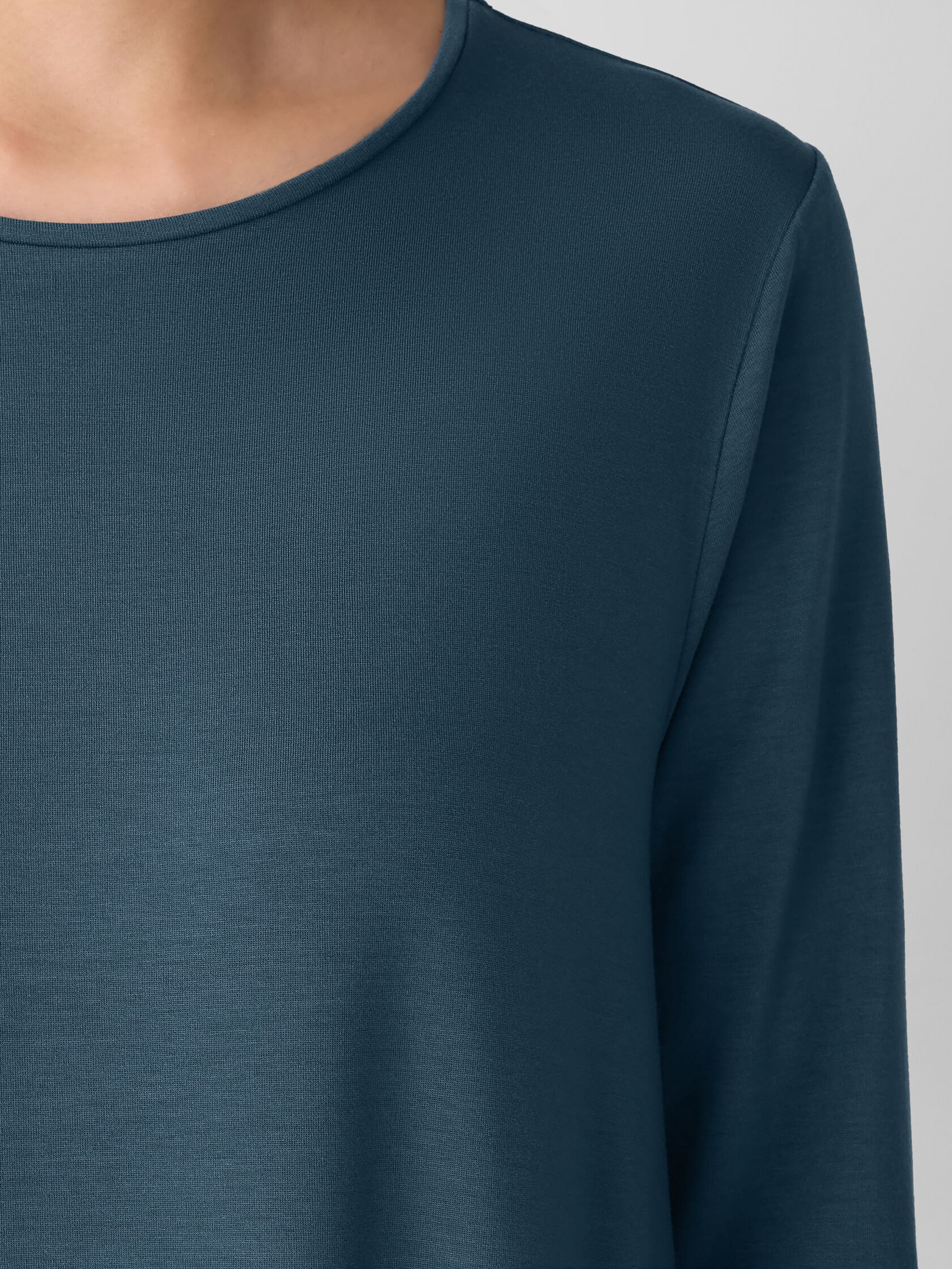 Stretch Jersey Knit Oval Dress