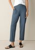 Washable Stretch Crepe Cuffed Pant