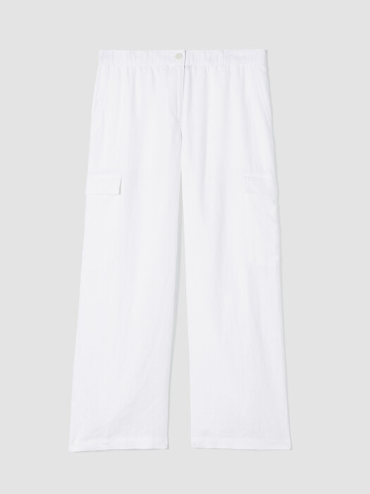 Organic Linen Cargo Pant