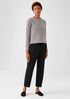 Flex Ponte Slouchy Ankle Pant