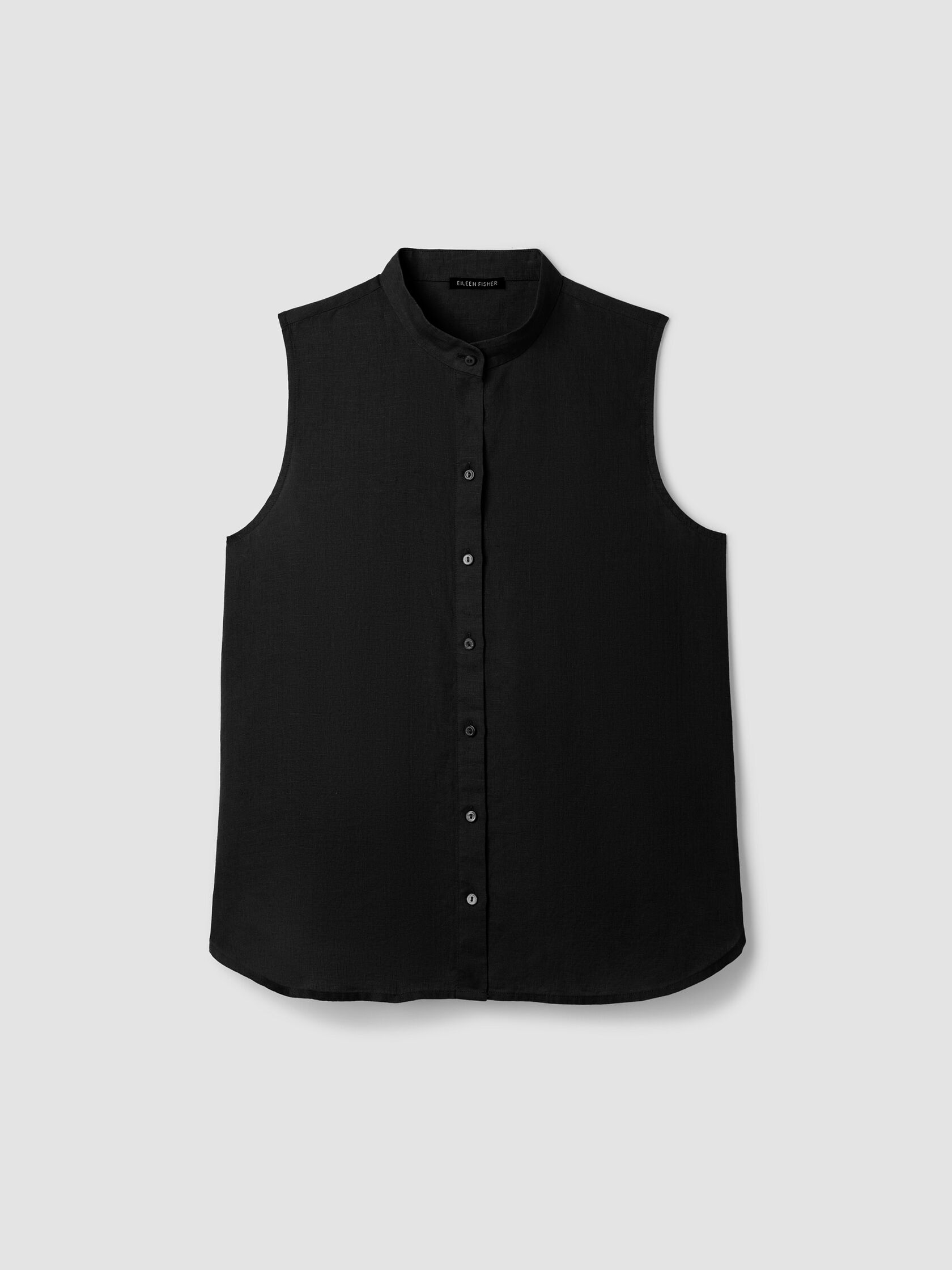 Organic Handkerchief Linen Sleeveless Shirt