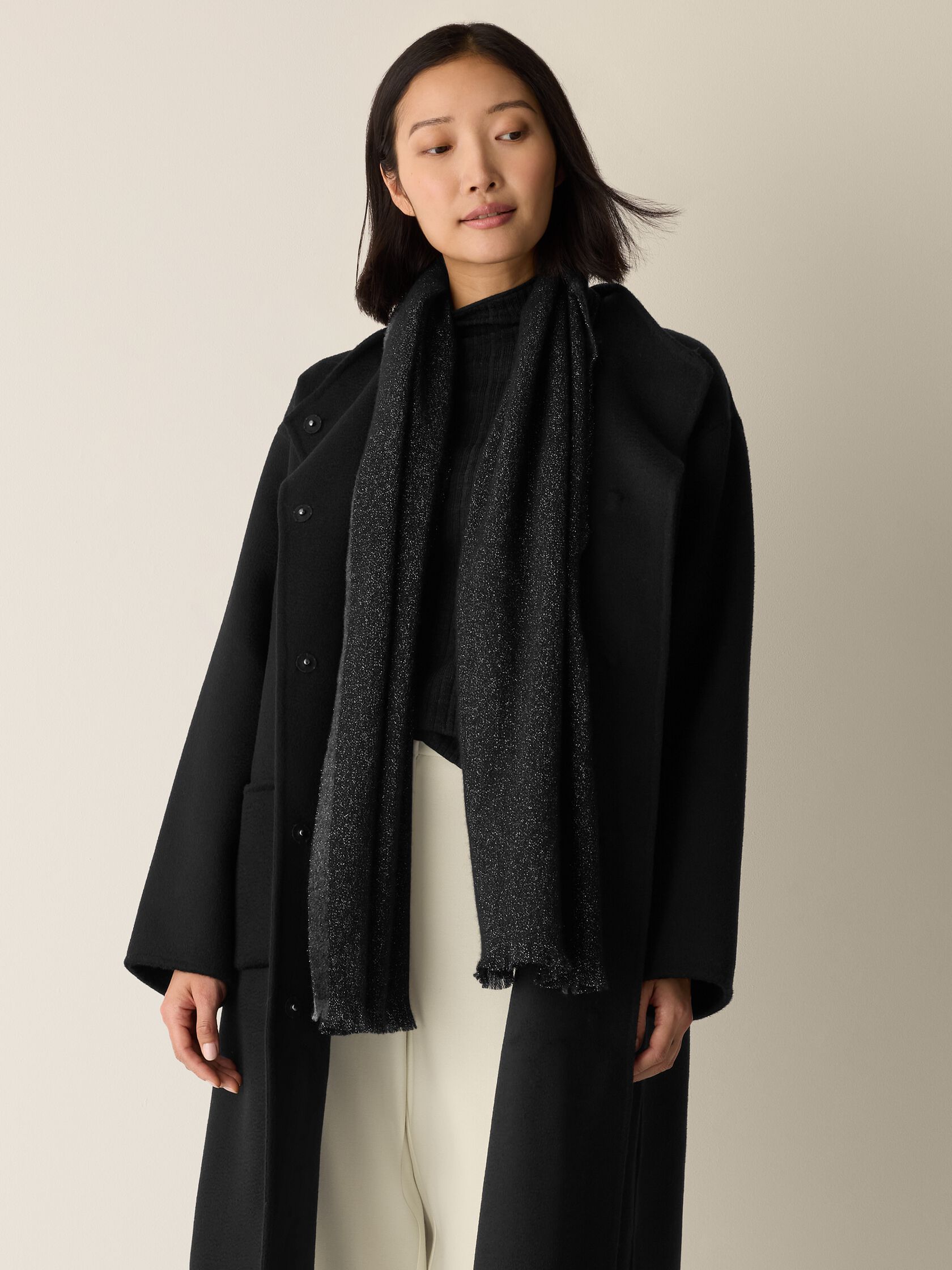 Wool Shimmer Scarf