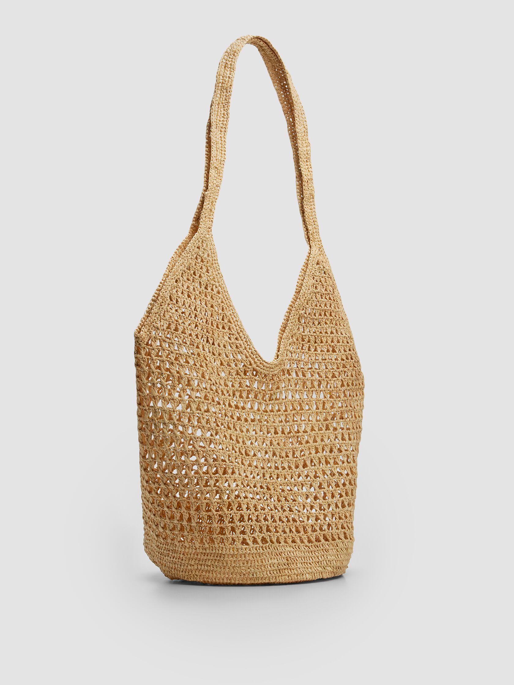 Mar Y Sol for EILEEN FISHER Raffia Shopper Tote