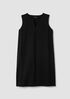 Lightweight Ponte Split Neck Dress