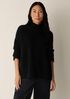 Cashmere Silk Bliss Turtleneck Top
