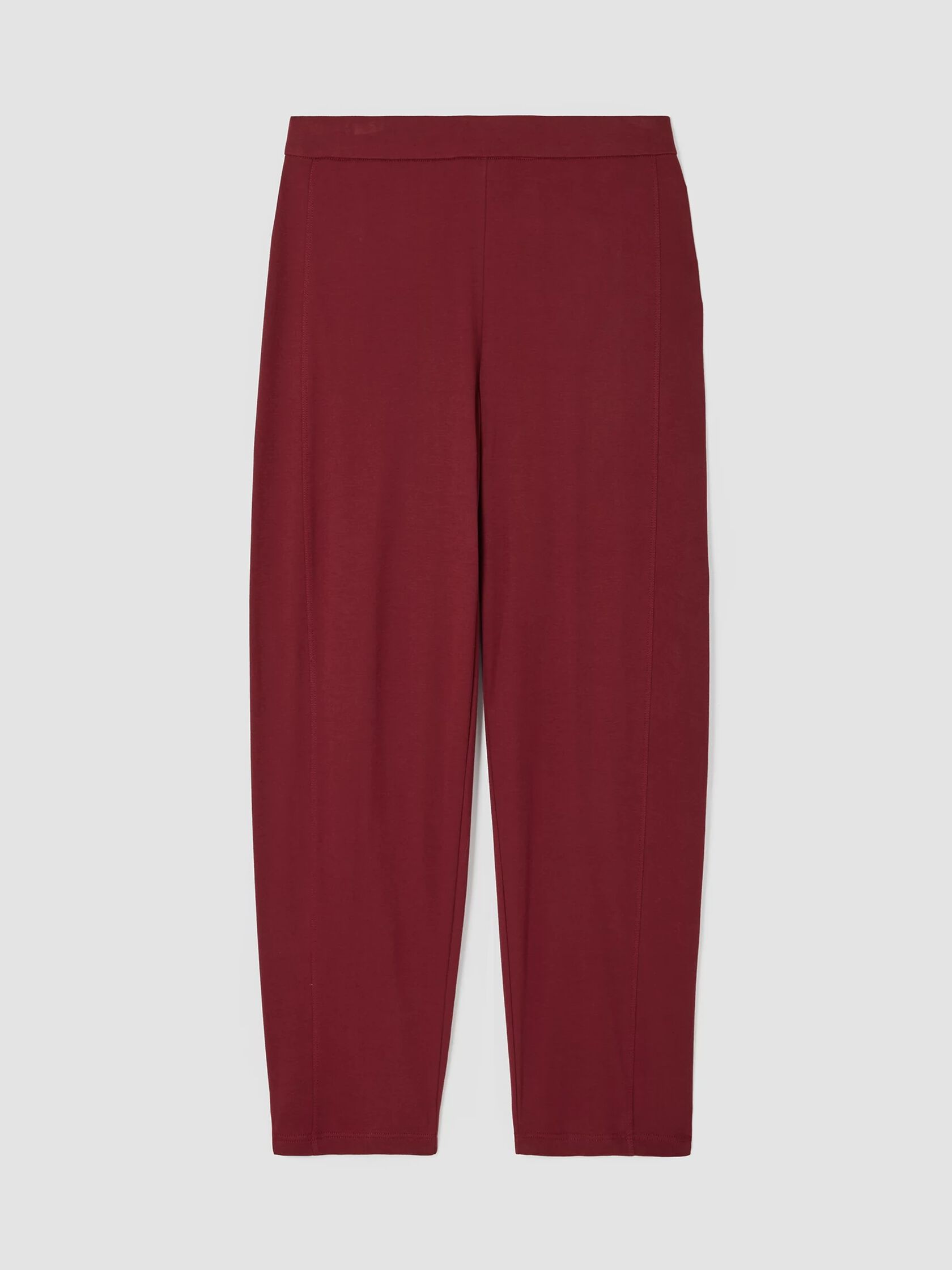 Cozy Organic Cotton Interlock Lantern Pant