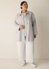 Garment-Dyed Utility Cotton Classic Collar Long Jacket