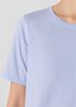 Organic Pima Cotton Jersey Round Neck Tee