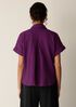 Organic Cotton Voile Box Notch Collar Shirt