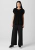 Lightweight Ponte Wide-Leg Pant