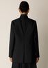 Seasonless Wool High Collar Jacket