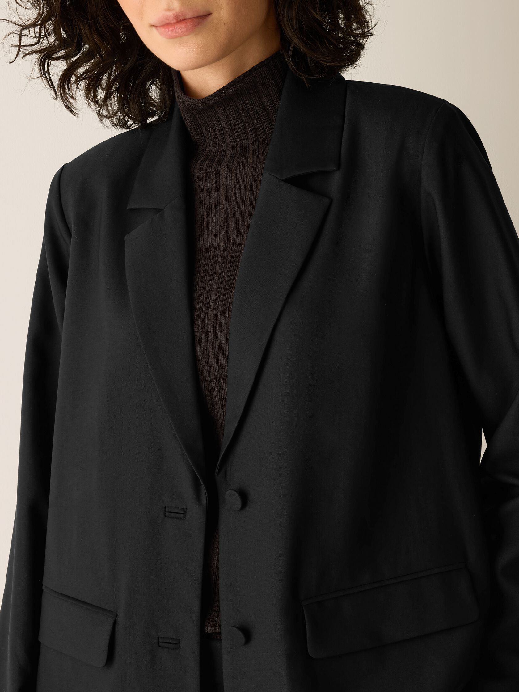 Seasonless Wool Long Blazer