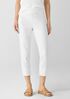 Washable Stretch Crepe Slim Pant