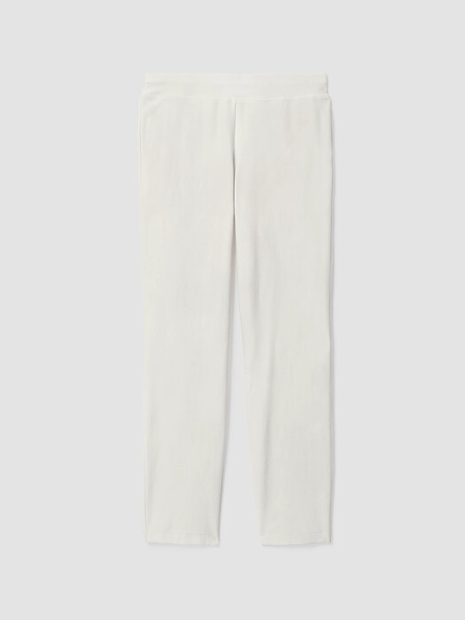 Washable Stretch Crepe Slim Pant