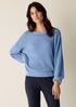 Peruvian Cotton Blend Crew Neck Top