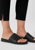 Washable Stretch Crepe Pant with Slits