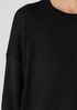 Organic Linen Cotton Cord Crew Neck Top