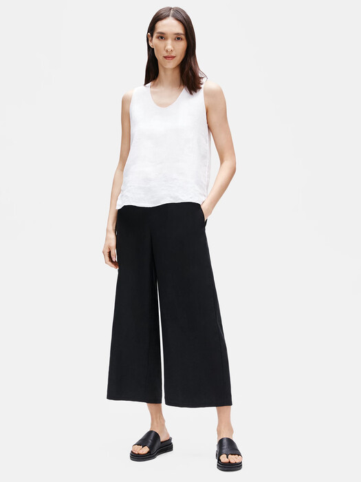Organic Linen Wide-Leg Pant