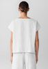 Organic Cotton Ripple Square Top