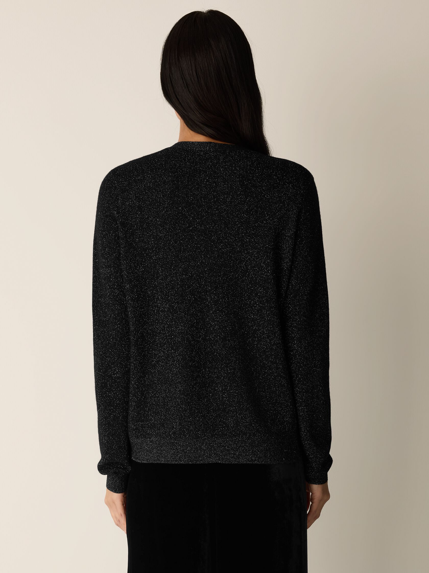 Wool Shimmer Cardigan in&nbsp;Regenerative Wool