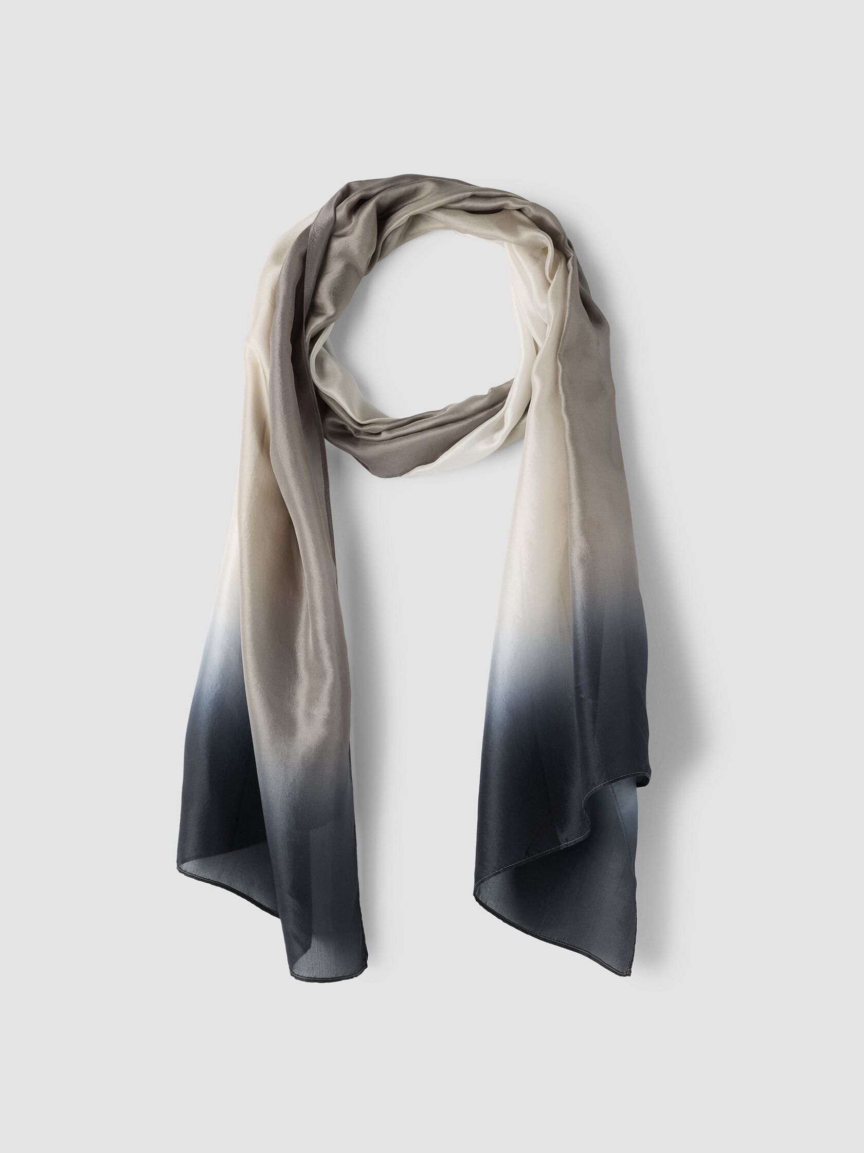 Watercolor Organic Silk Scarf