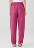 Washed Organic Linen Délavé Lantern Pant