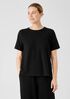 Organic Cotton Slub Crew Neck Tee