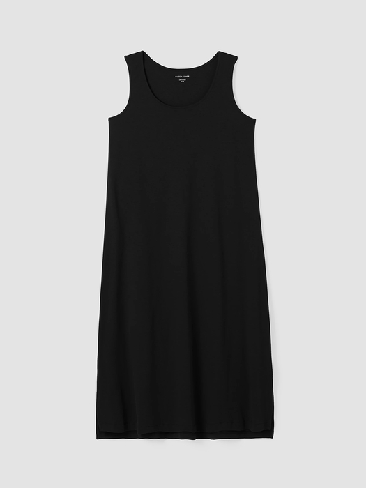 Cozy Organic Cotton Interlock Tank Dress