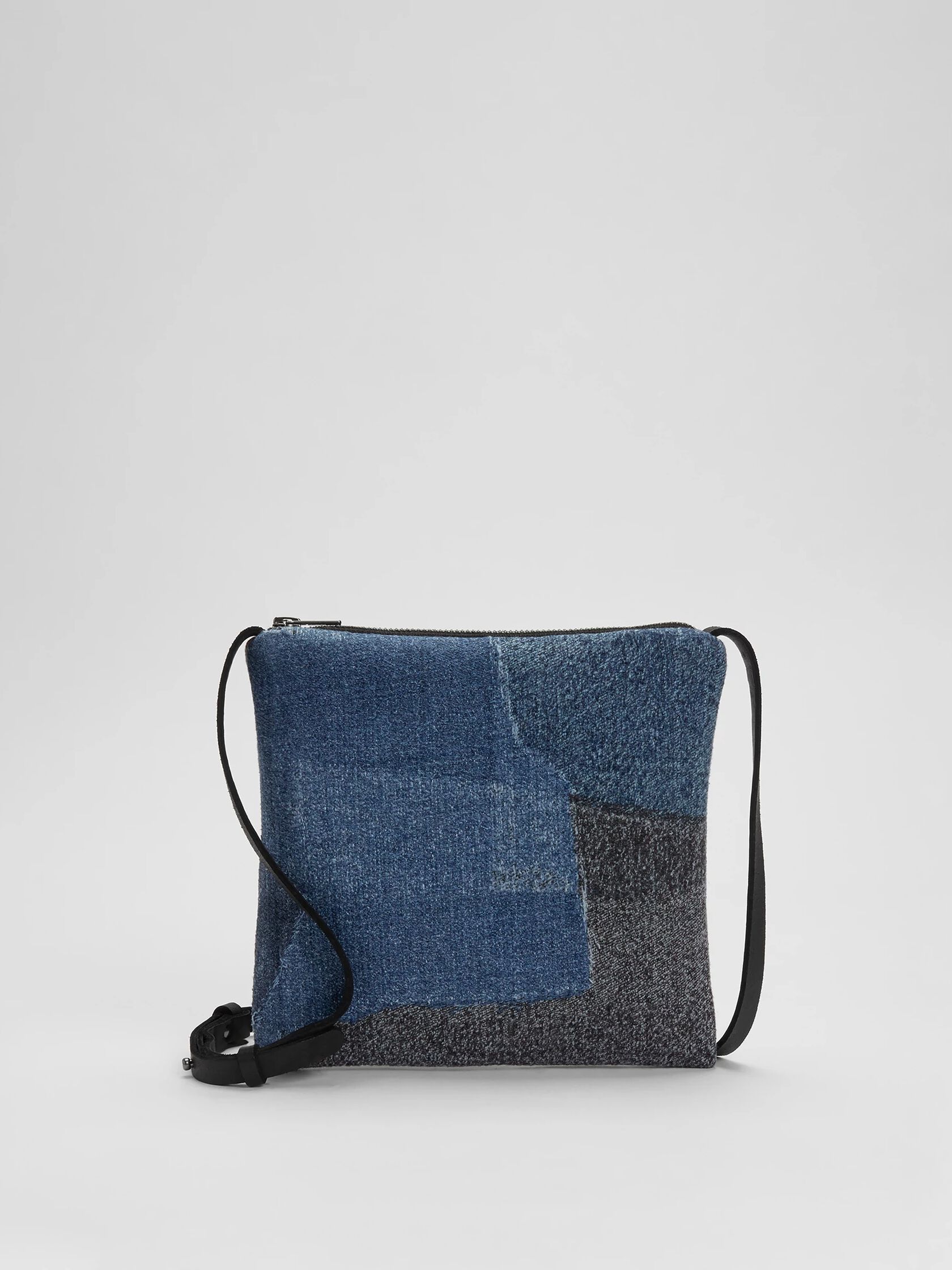 Waste No More Denim Crossbody Bag