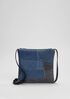 Waste No More Denim Crossbody Bag