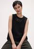 Peruvian Organic Cotton Slub Jewel Neck Tank