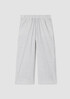 Organic Cotton Ripple Wide-Leg Pant