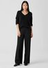 Washable Flex Ponte Wide-Leg Pant