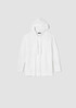 Organic Cotton Linen Slub Hooded Top
