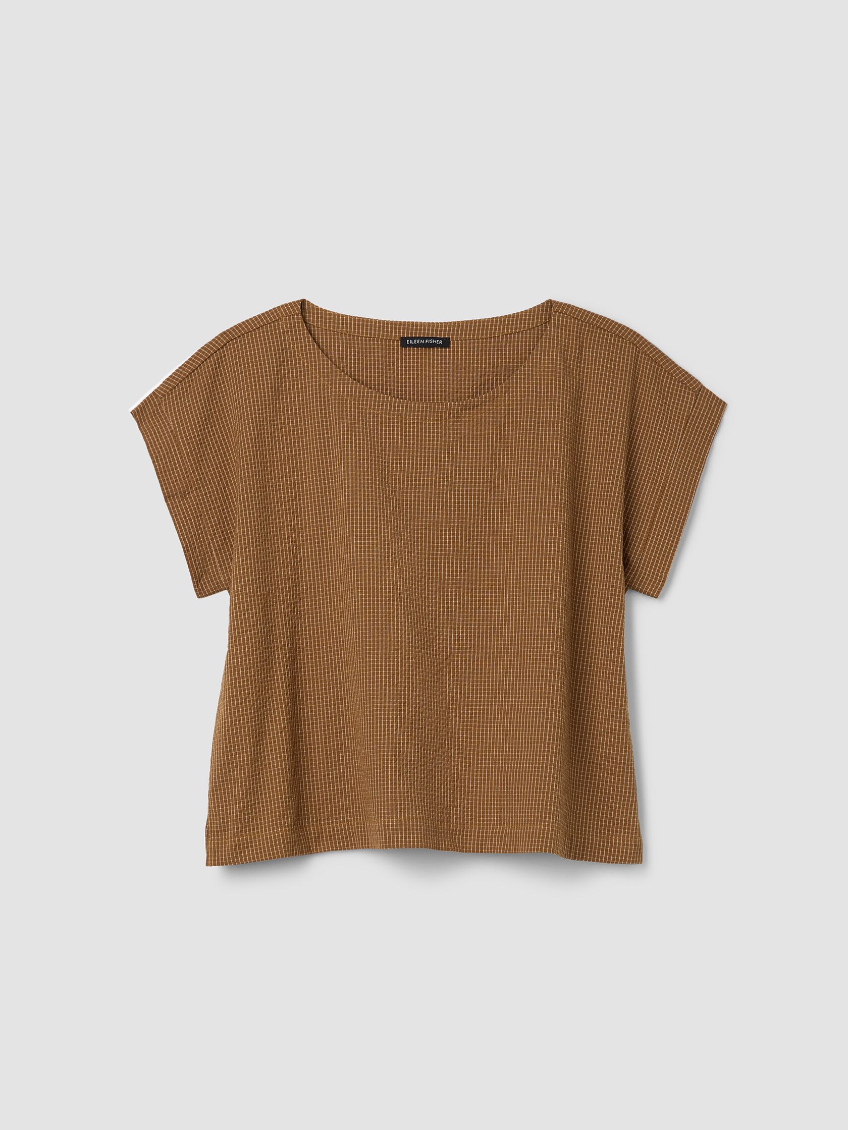 Organic Cotton Ripple Square Top