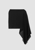 Sheer Silk Georgette Wrap