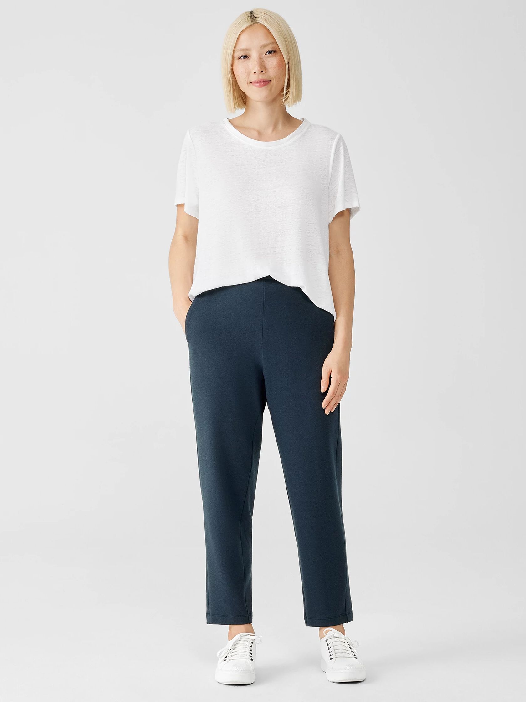 Cozy Brushed Terry Hug Slouchy Pant