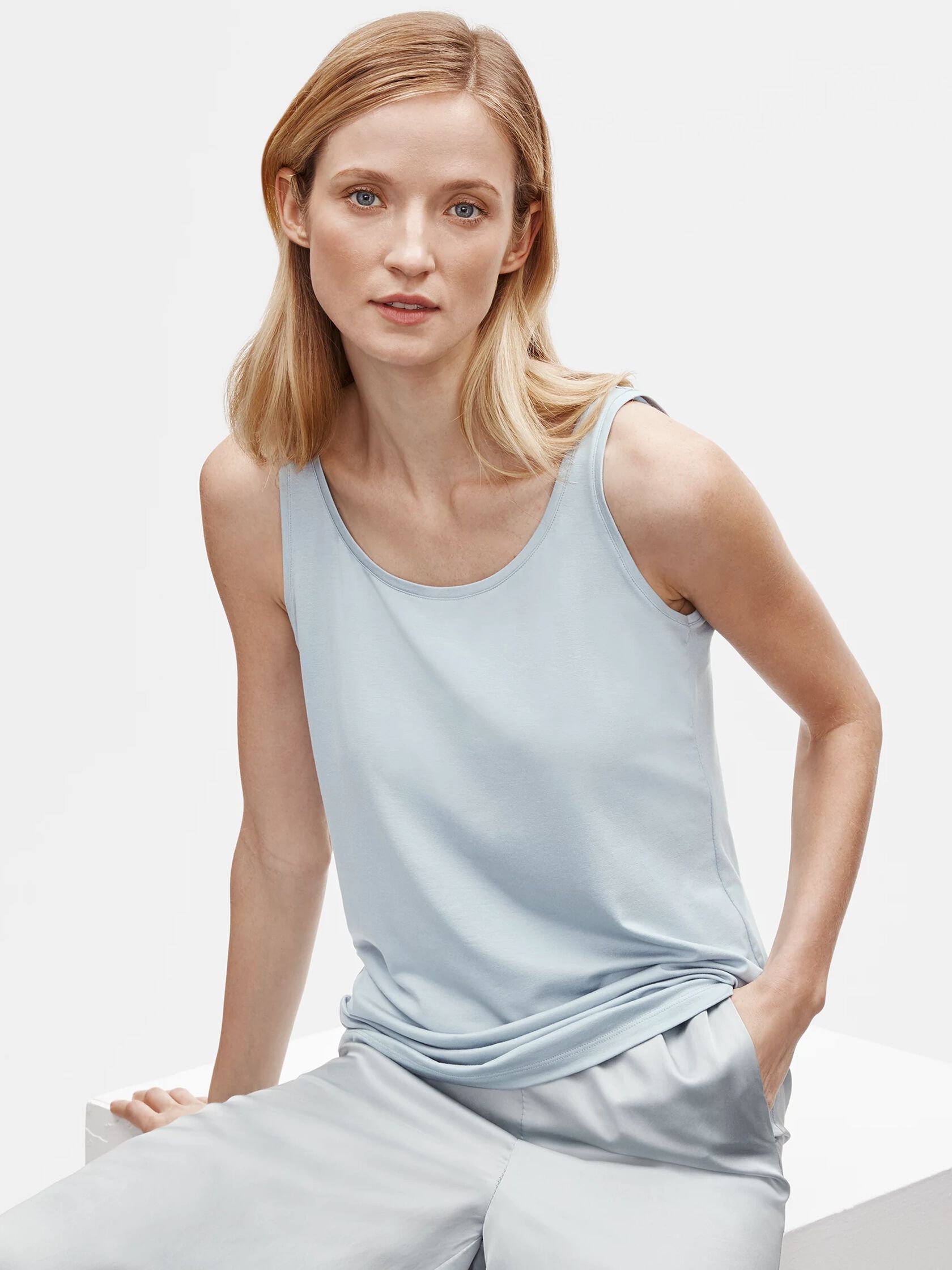 Tencel Jersey Slim Shell