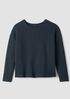 Organic Cotton Boucle Knit Crew Neck Top