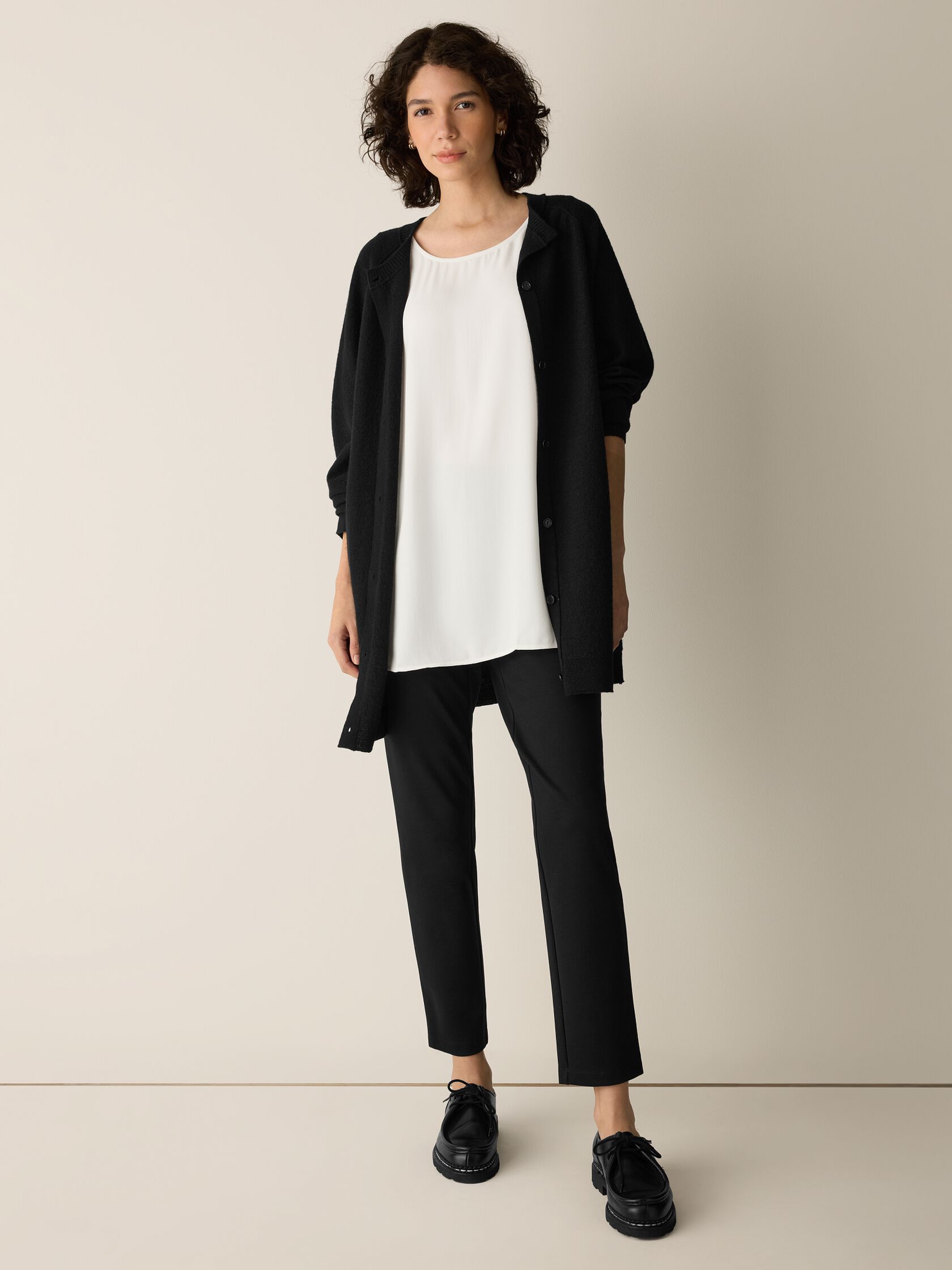 Washable Flex Ponte Slim Pant