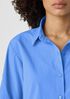 Washed Organic Cotton Poplin Classic Collar Short Shirt