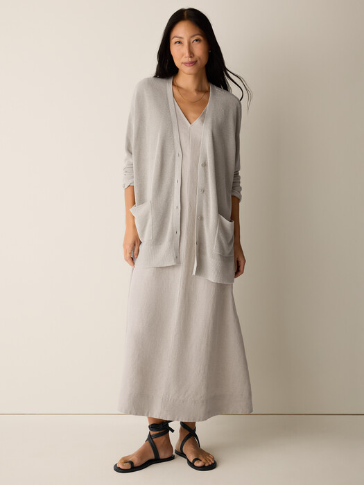 Organic Linen Easy Dress | EILEEN FISHER Organic Linen Easy Dress | EILEEN FISHER