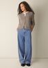 Peruvian Organic Cotton Cord Jersey Cardigan