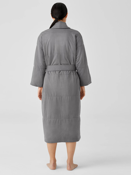 Organic Cotton Cozy Interlock Quilted Robe