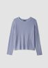Superfine Merino Crew Neck Top in Regenerative Wool