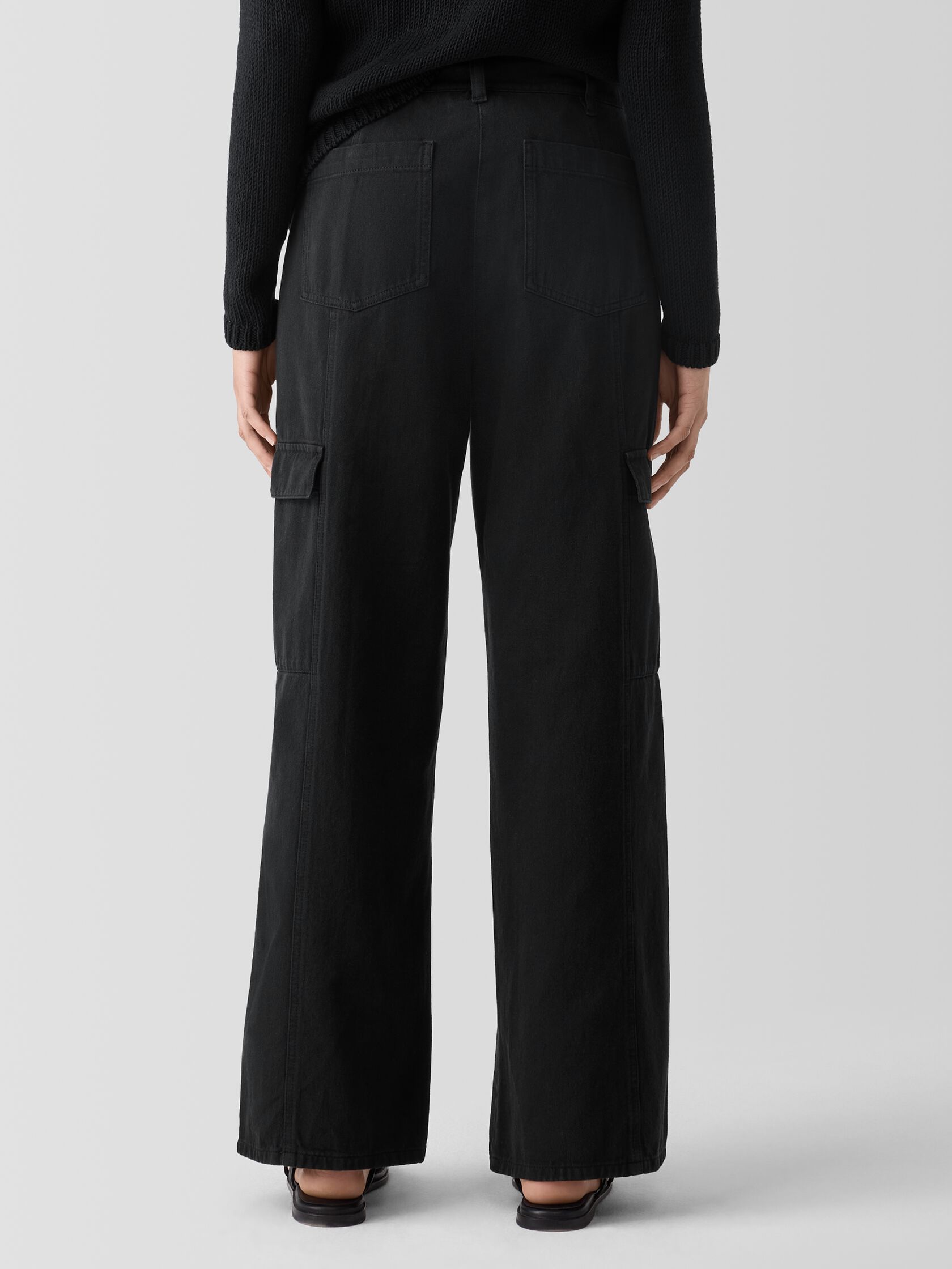Garment-Dyed Utility Organic Cotton Cargo Pant